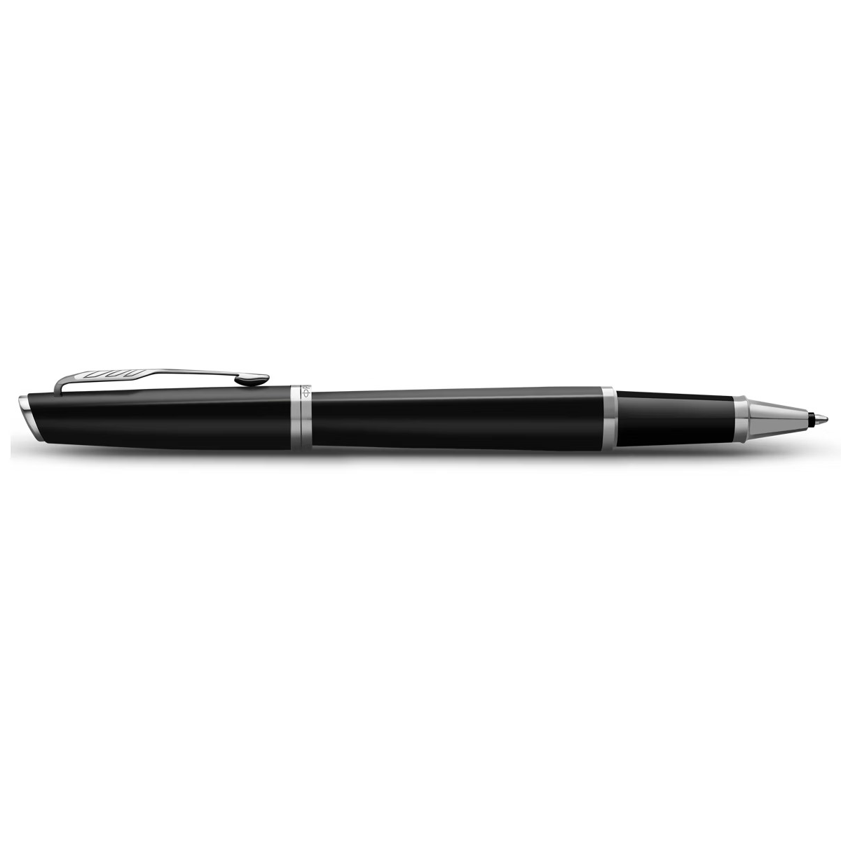 Parker Meridian Rollerbal Pen - Matte Black - Chrome Trim-Pen Boutique Ltd