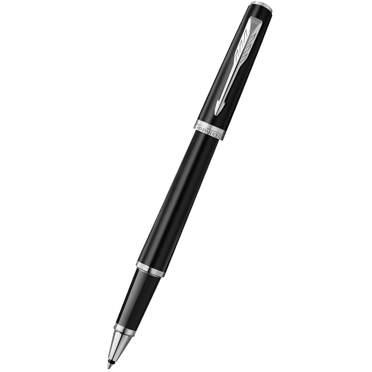 Parker Meridian Rollerbal Pen - Matte Black - Chrome Trim-Pen Boutique Ltd