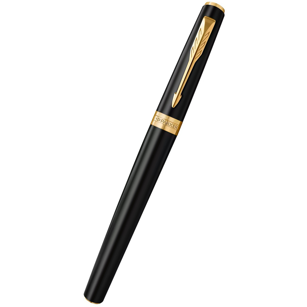 Parker Meridian Rollerbal Pen - Matte Black - Gold Trim-Pen Boutique Ltd