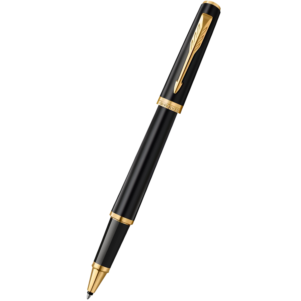 Parker Meridian Rollerbal Pen - Matte Black - Gold Trim-Pen Boutique Ltd