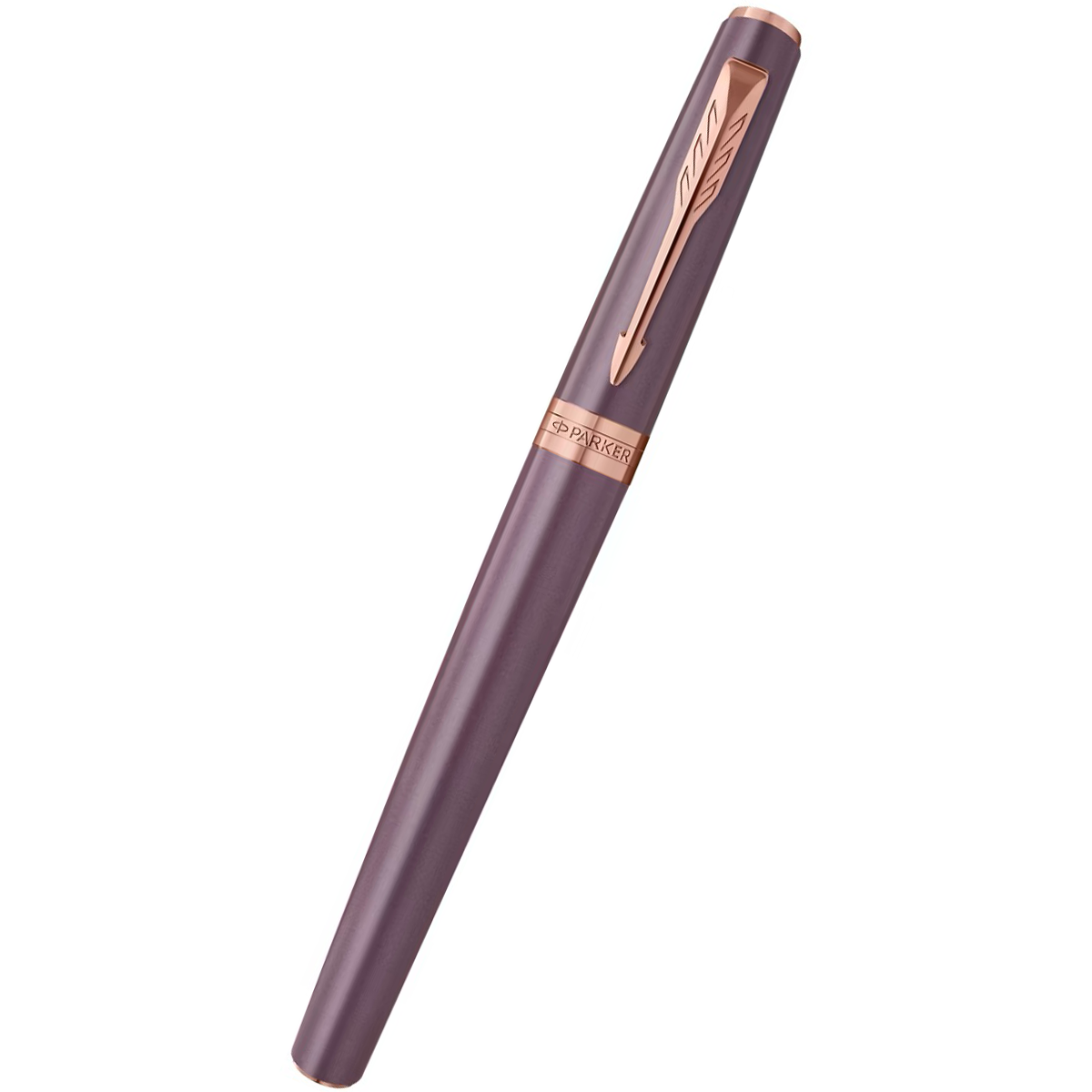Parker Meridian Rollerbal Pen - Purple - Pink Gold Trim-Pen Boutique Ltd