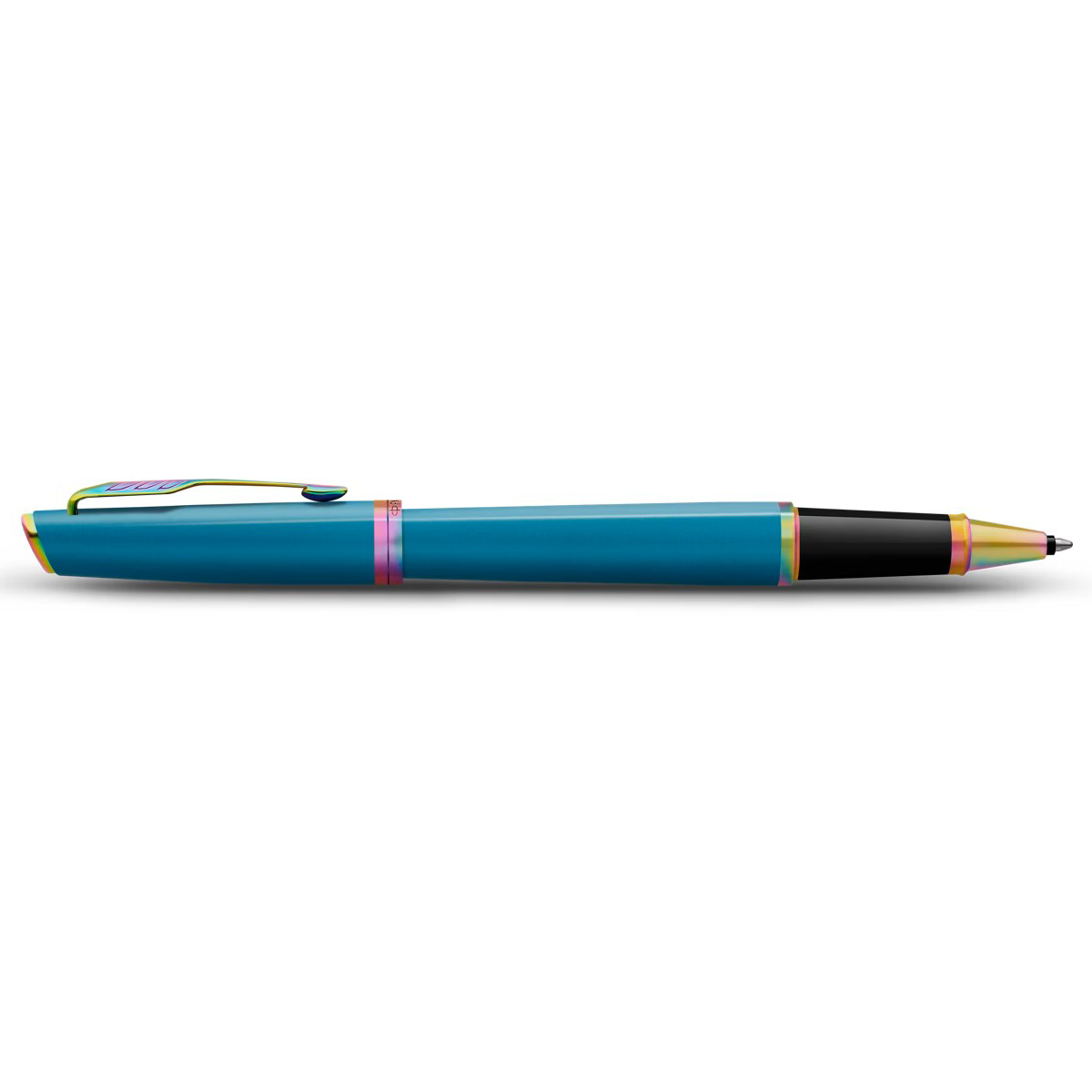 Parker Meridian Rollerbal Pen - Teal - Rainbow Trim-Pen Boutique Ltd