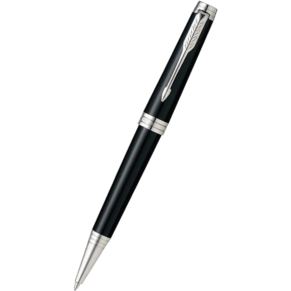 Parker Premier Black Lacquer ST Ballpoint Pen-Pen Boutique Ltd