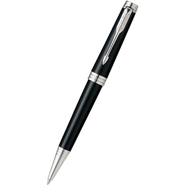 Parker Premier Black Lacquer ST Ballpoint Pen-Pen Boutique Ltd