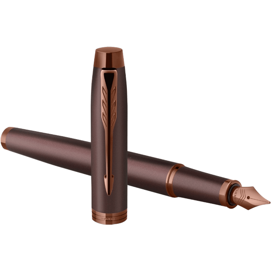 Parker IM Fountain Pen - Monochrome - Burgundy-Pen Boutique Ltd