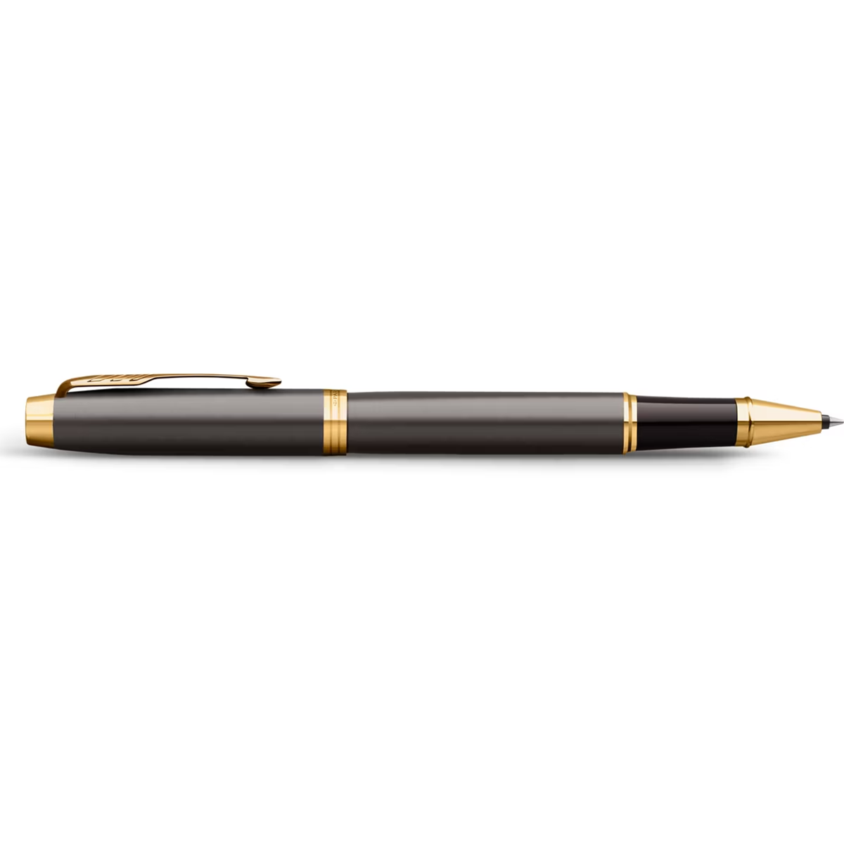 Parker IM Rollerball Pen - Grey - Gold Trim