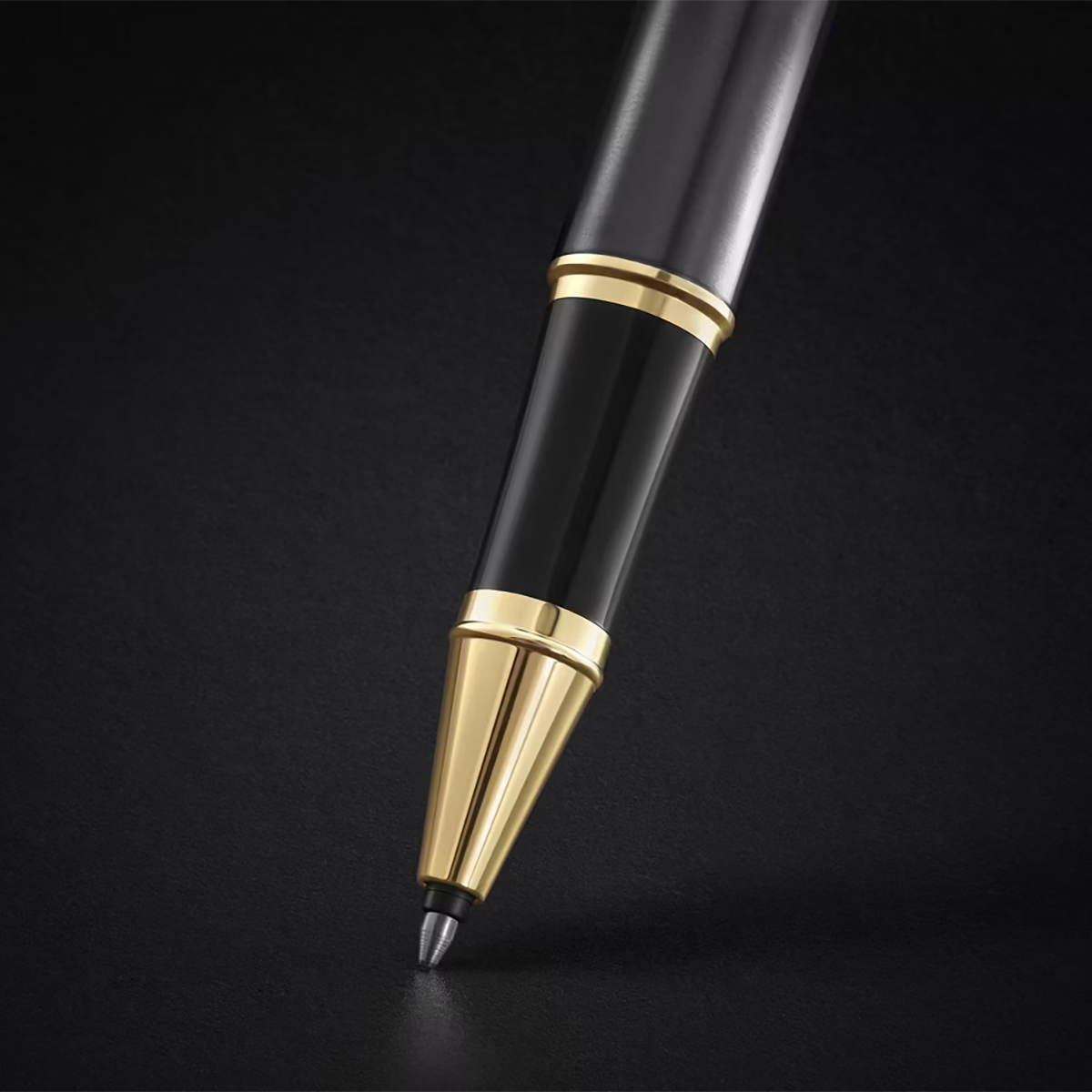 Parker IM Rollerball Pen - Grey - Gold Trim