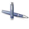 Parker IM Writing Rituals Rollerball Pen - Peaceful Blue Gradient with Chrome Trim-Pen Boutique Ltd