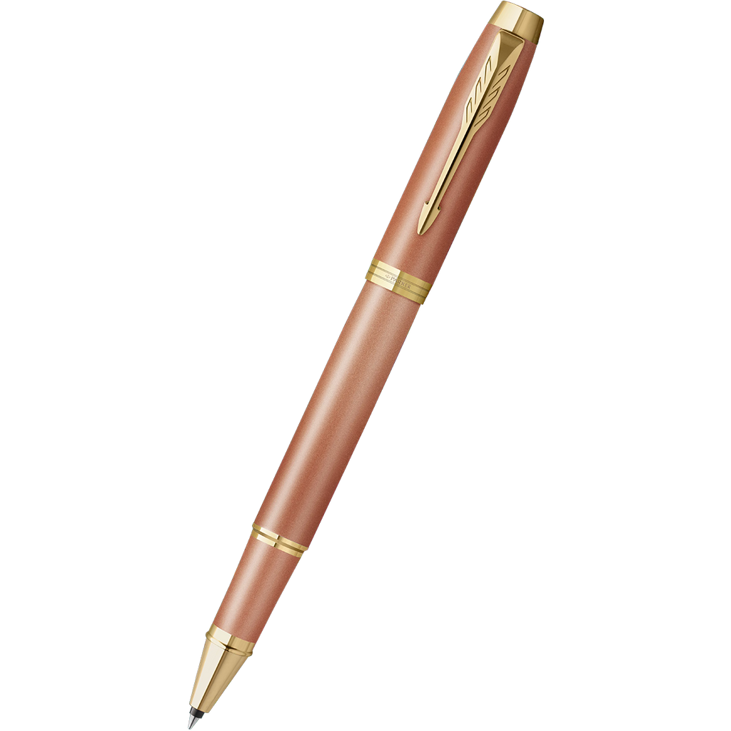 Parker IM Writing Rituals Rollerball Pen - Uplifting Orange Gradient with Gold Trim-Pen Boutique Ltd