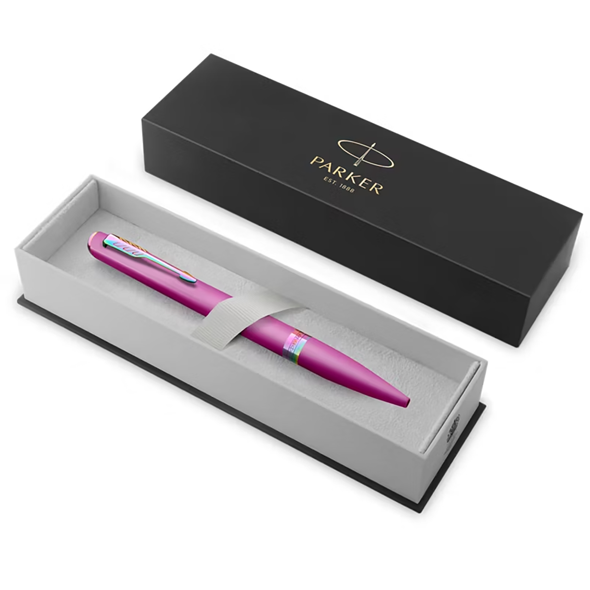 Parker Meridian Ballpoint Pen - Grape - Rainbow Trim
