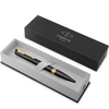 Parker Meridian Ballpoint Pen - Matte Black - Gold Trim - Pen Boutique Ltd