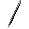 Parker Meridian Fountain Pen - Black - Chrome Trim