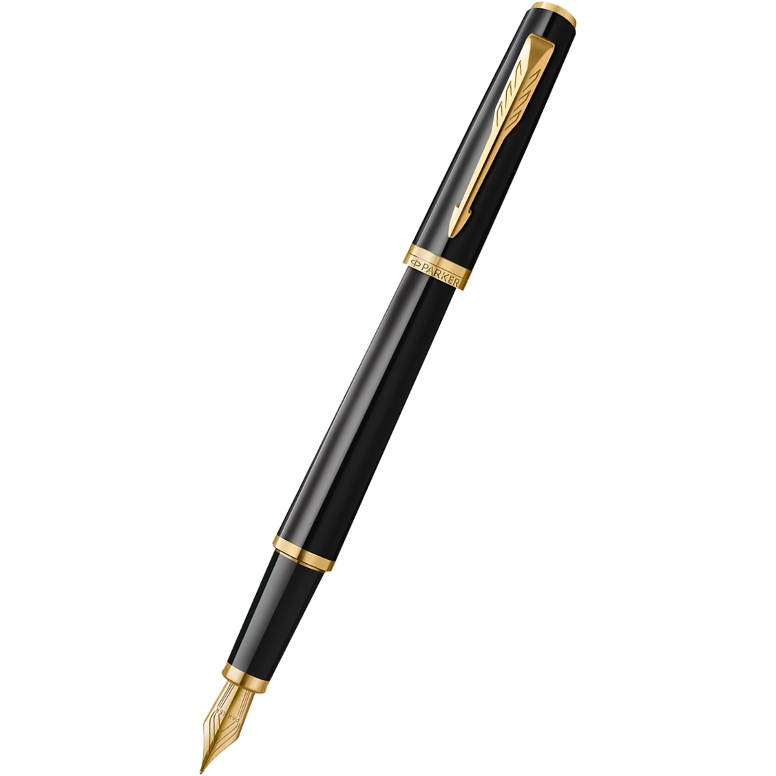 Parker Meridian Fountain Pen - Black - Gold Trim
