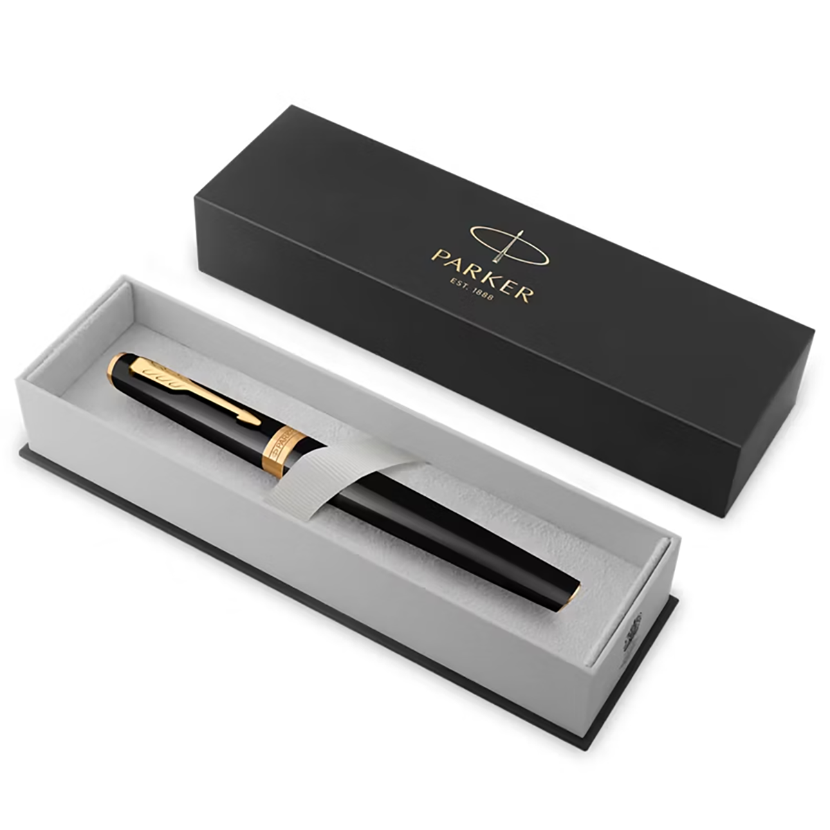 Parker Meridian Fountain Pen - Black - Gold Trim