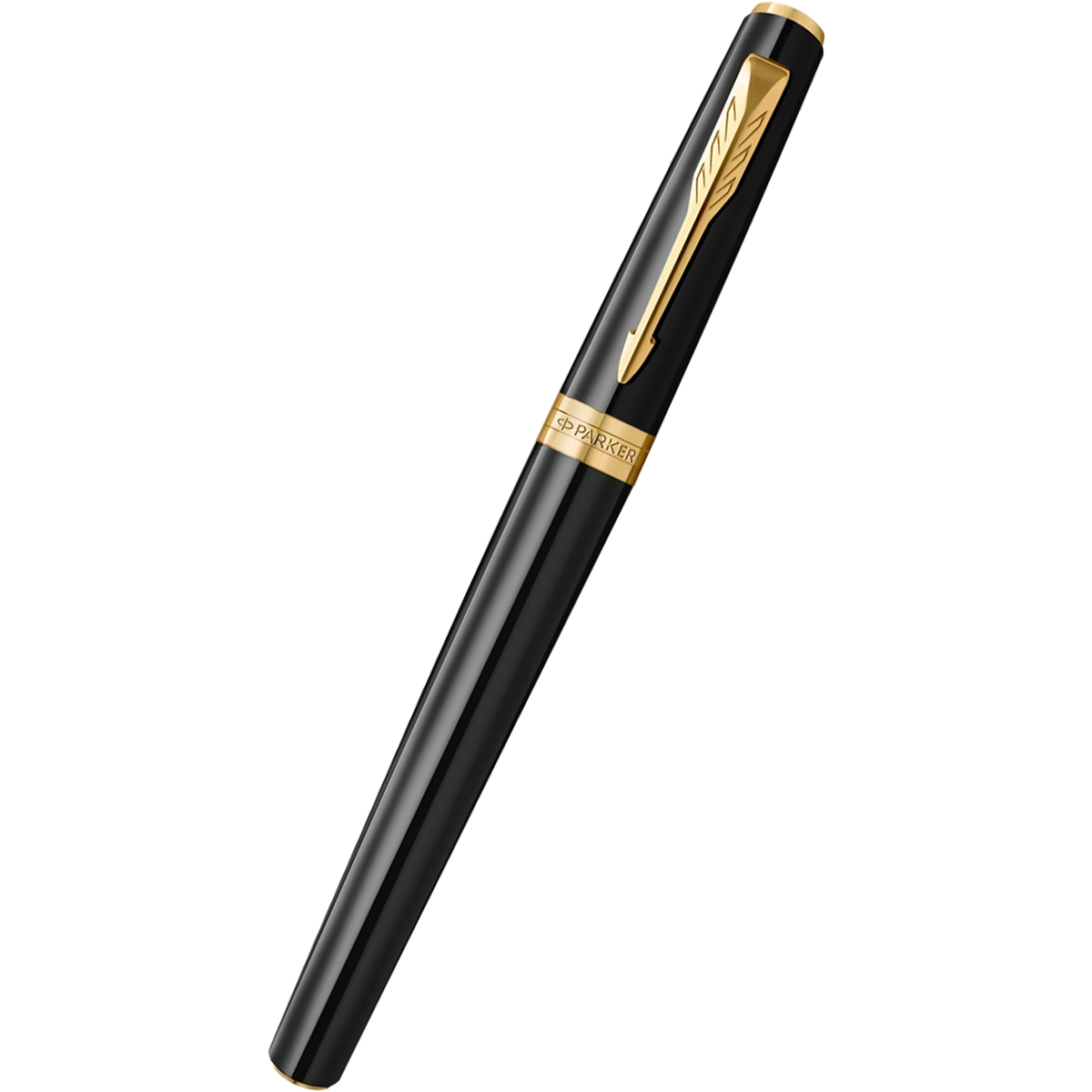 Parker Meridian Fountain Pen - Black - Gold Trim