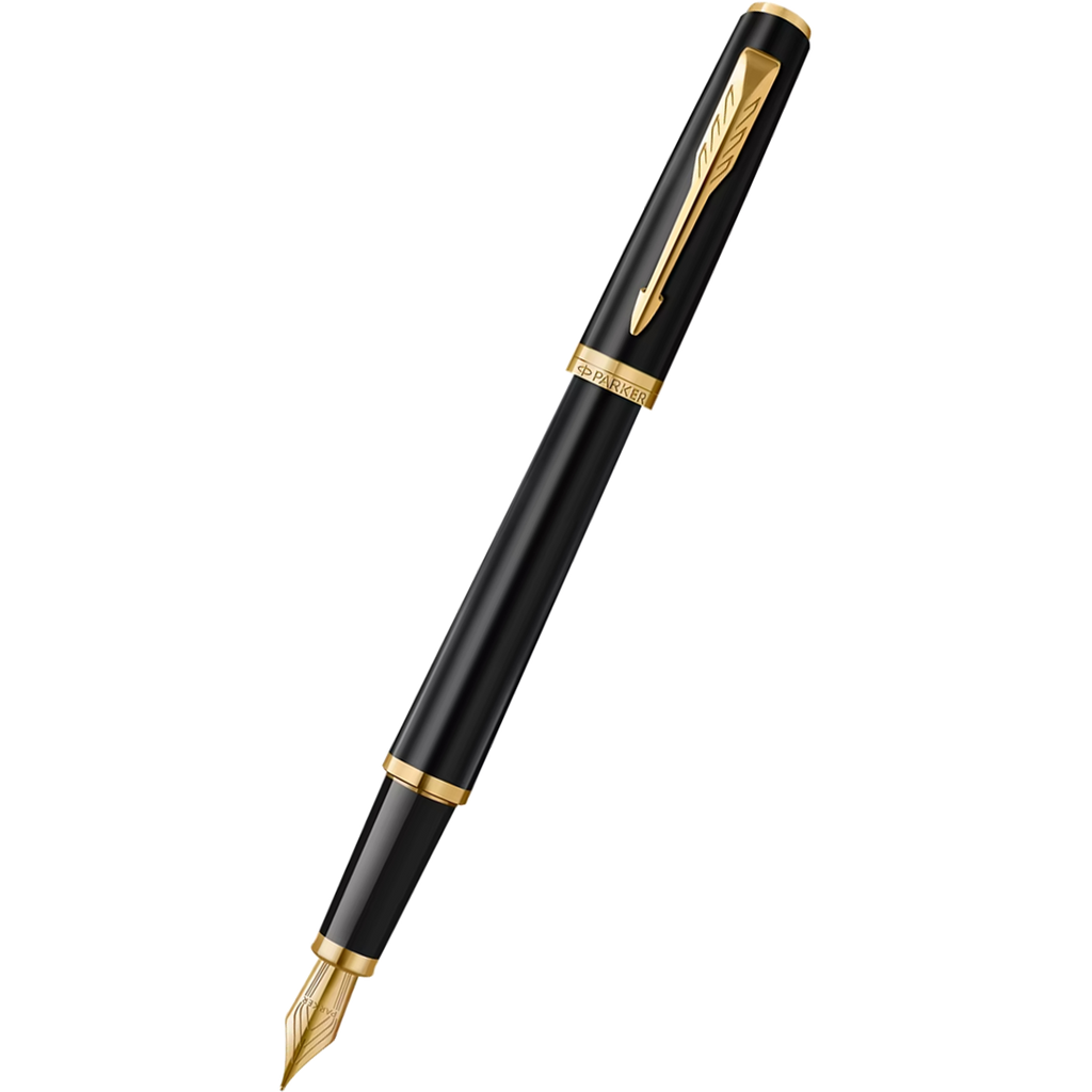 Parker Meridian Fountain Pen - Matte Black - Gold Trim