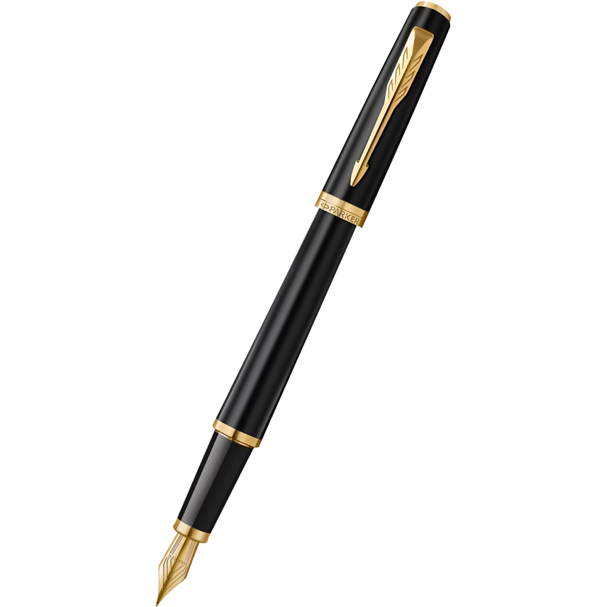 Parker Meridian Fountain Pen - Matte Black - Gold Trim