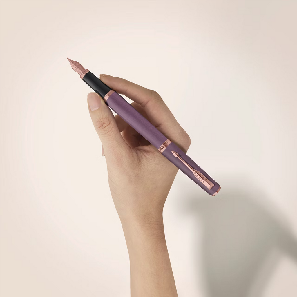 Parker Meridian Fountain Pen - Purple - Gold Trim
