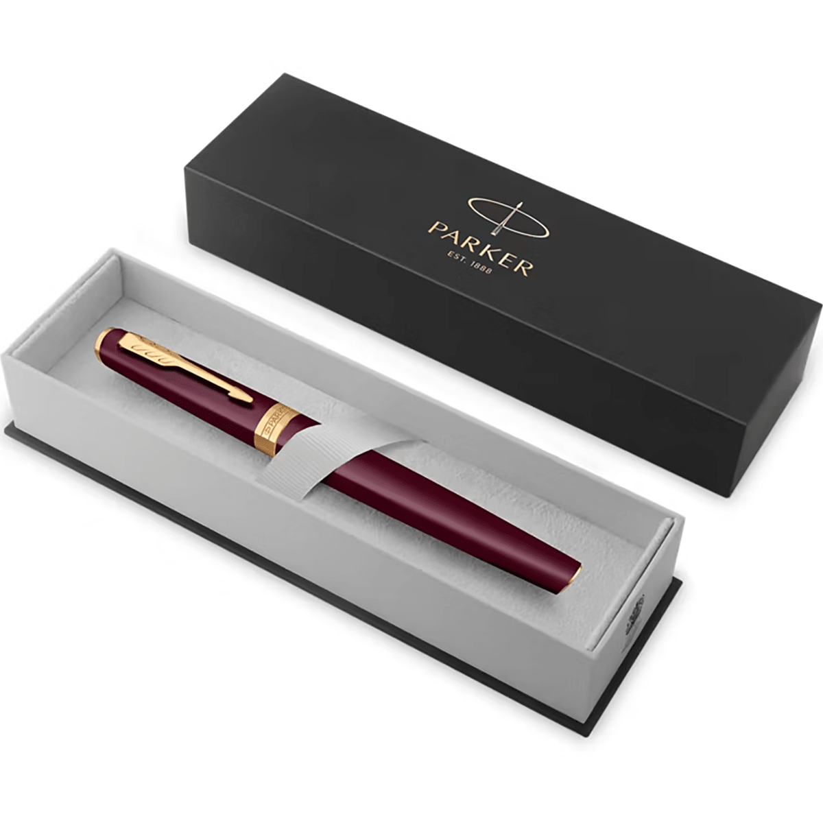 Parker Meridian Fountain Pen - Red - Gold Trim - Pen Boutique Ltd
