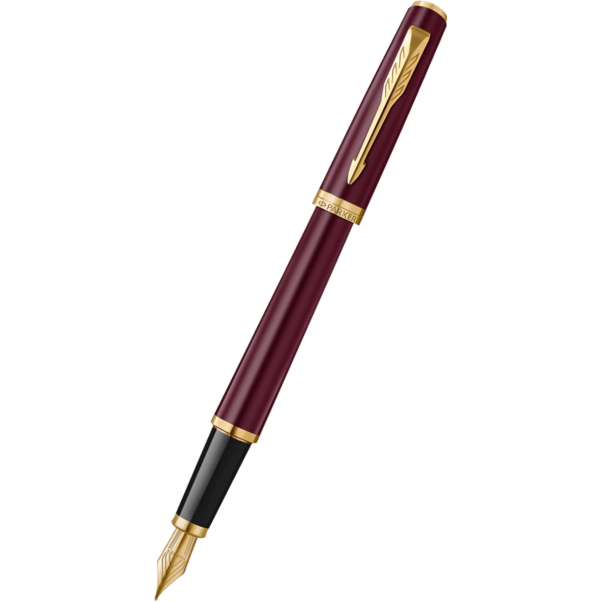 Parker Meridian Fountain Pen - Red - Gold Trim - Pen Boutique Ltd