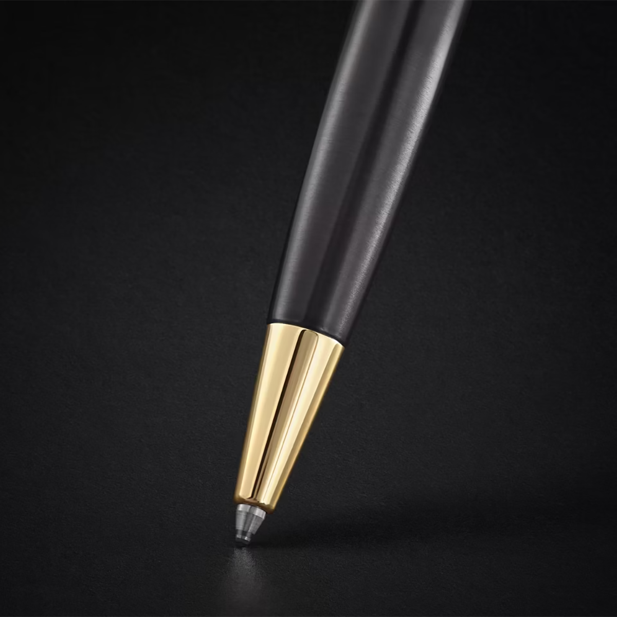 Parker Sonnet Ballpoint Pen - Grey - Gold Trim