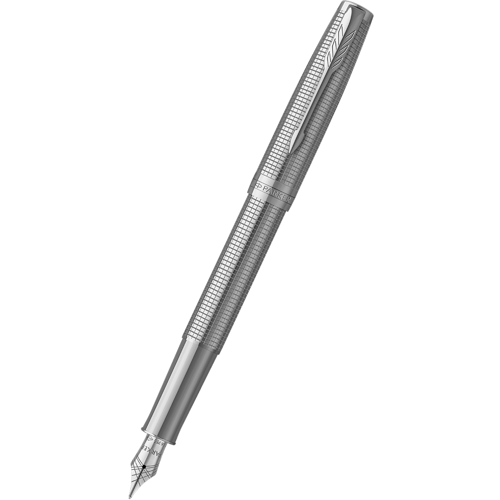 Parker Sonnet Fountain Pen – Cisele Palladium-Pen Boutique Ltd