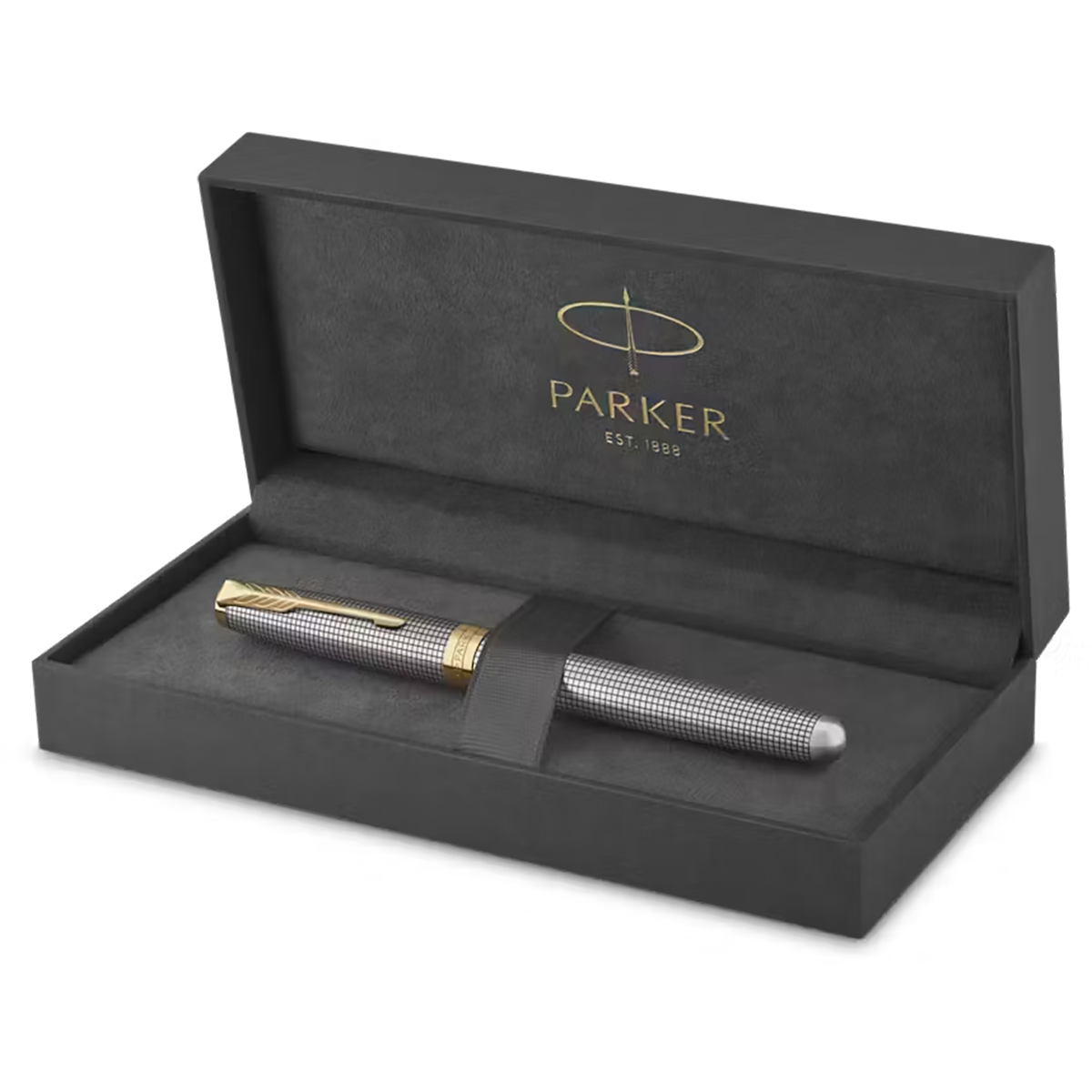 Parker Sonnet Prestige Cisele with Gold Trim Fountain Pen - 18K-Pen Boutique Ltd