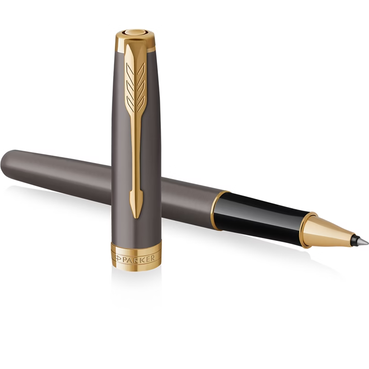 Parker Sonnet Rollerball Pen - Grey - Gold Trim