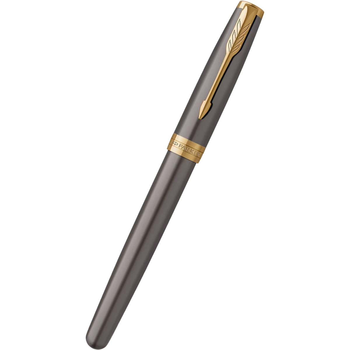 Parker Sonnet Rollerball Pen - Grey - Gold Trim