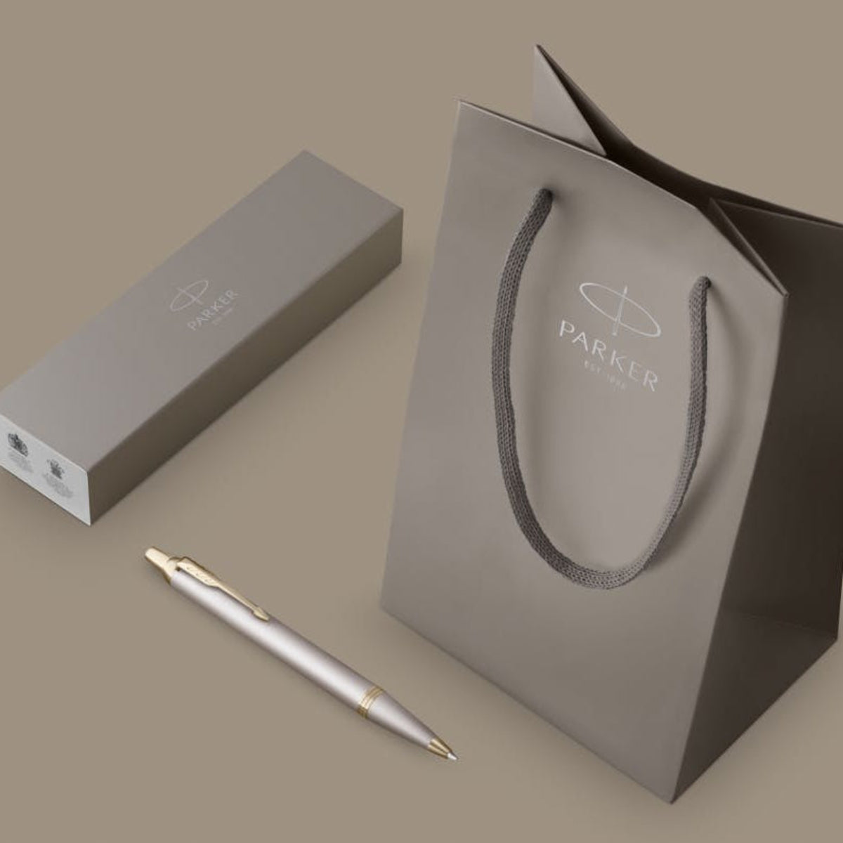 Parker IM Ballpoint Pen - Monochrome - Champagne
