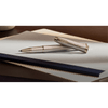 Parker IM Rollerball Pen - Monochrome - Champagne - Pen Boutique Ltd