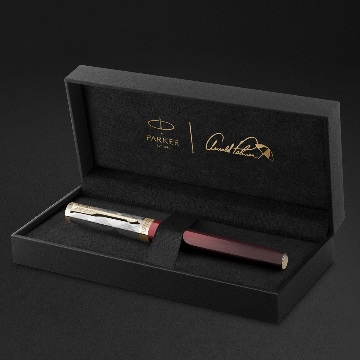 Parker Ingenuity Fountain Pen - Arnold Palmer Signature - 18K - Gold Trim (Special Edition) - Pen Boutique Ltd
