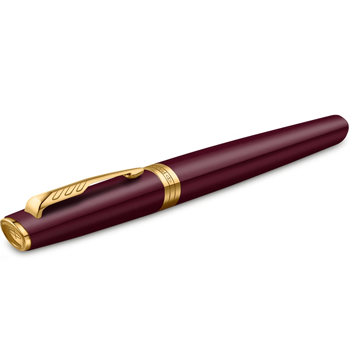 Parker Meridian Fountain Pen - Red - Gold Trim - Pen Boutique Ltd