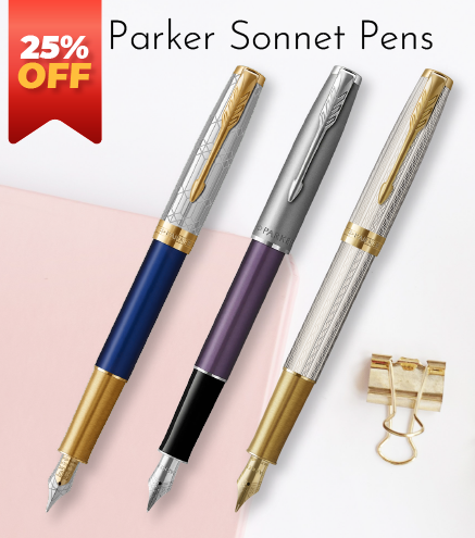 Parker Sonnet pens - 25% off