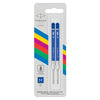 Parker Gel Ballpoint Refills - Blue - Medium (2 per pack)-Pen Boutique Ltd