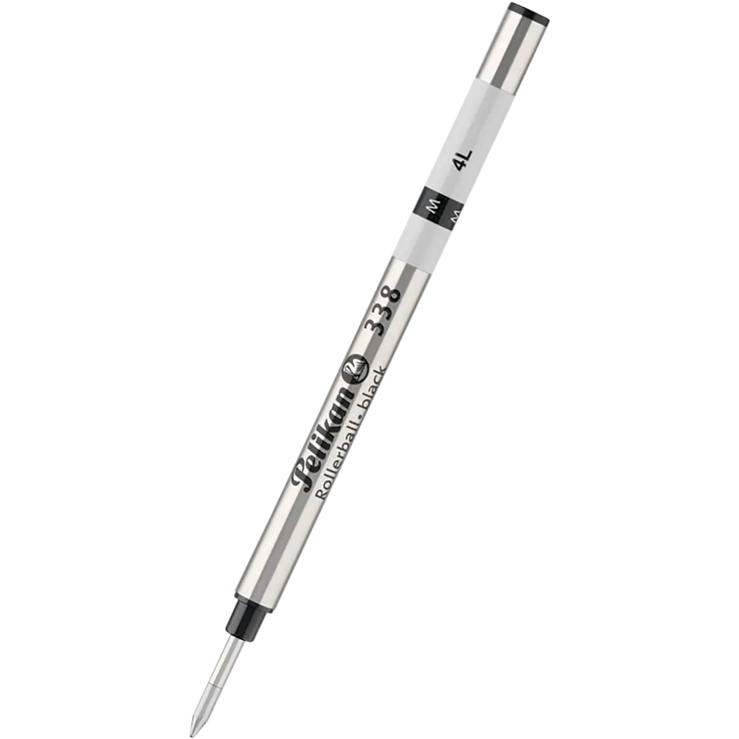 Pelikan 338 Ink Ball Rollerball Refill - Black - Medium-Pen Boutique Ltd