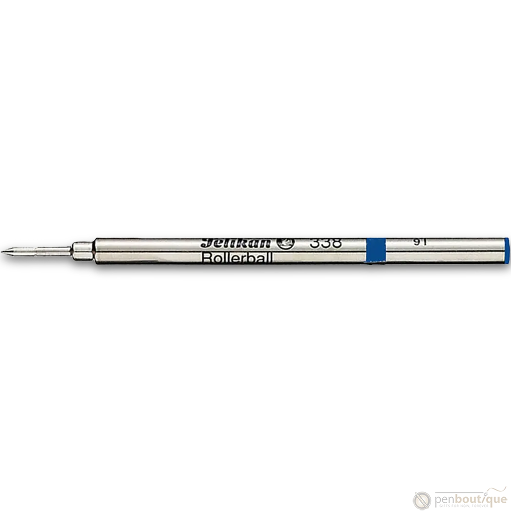 Pelikan 338 Ink Ball Rollerball Refill - Blue - Medium-Pen Boutique Ltd