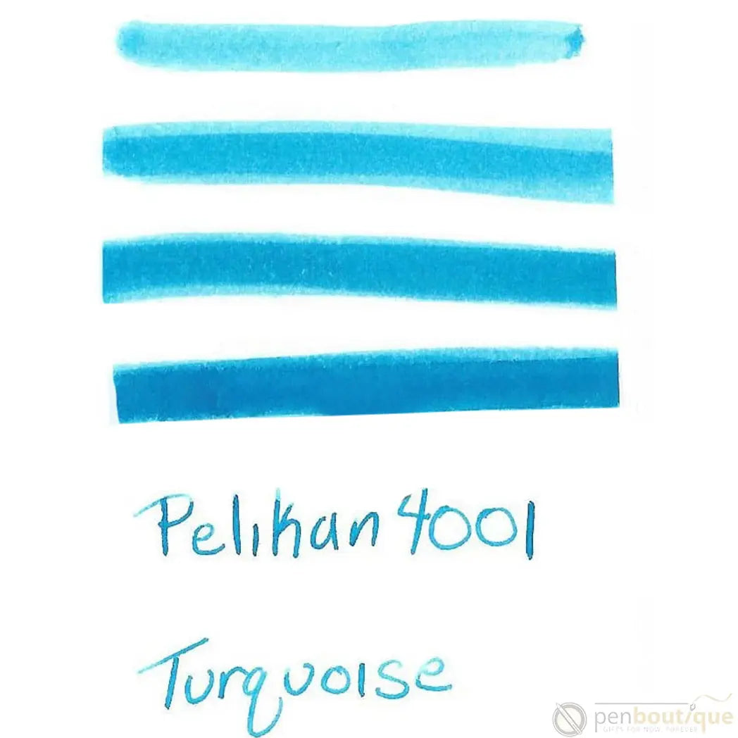 Pelikan 4001 Ink Bottle Turquoise 30ml - Main Image