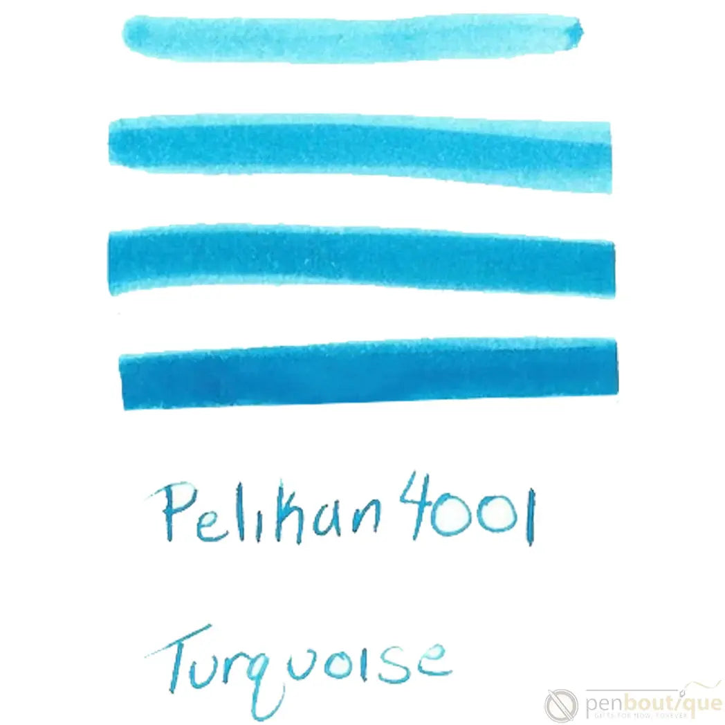 Pelikan 4001 Ink Bottle - Turquoise - 62.5ml-Pen Boutique Ltd