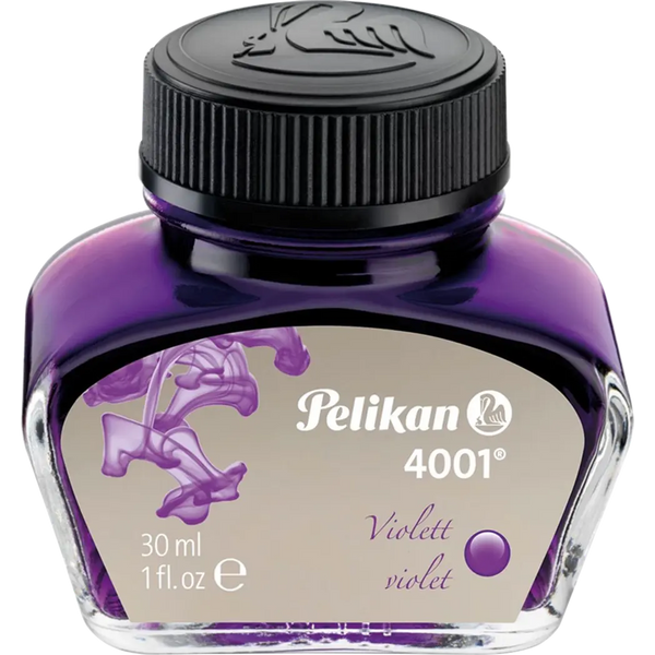 Pelikan 4001 Ink Bottle - Violet - 30ml-Pen Boutique Ltd