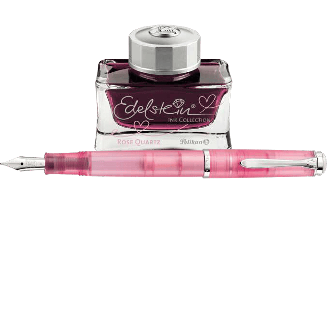 Set Stylo Plume Pelikan Classic M205 Rose Quartz 2023, Éd spéc