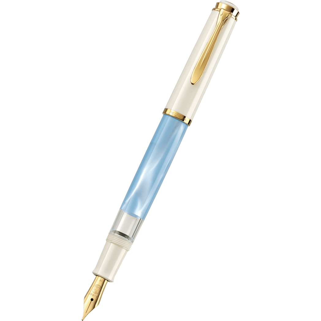 plantageejer køn sponsor Pelikan Classic M200 Fountain Pen - Pastel Blue (Special Edition) - Pen  Boutique Ltd