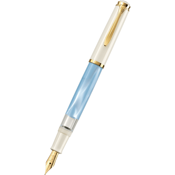 Pelikan Classic M200 Fountain Pen - Pastel Blue (Special Edition)-Pen Boutique Ltd