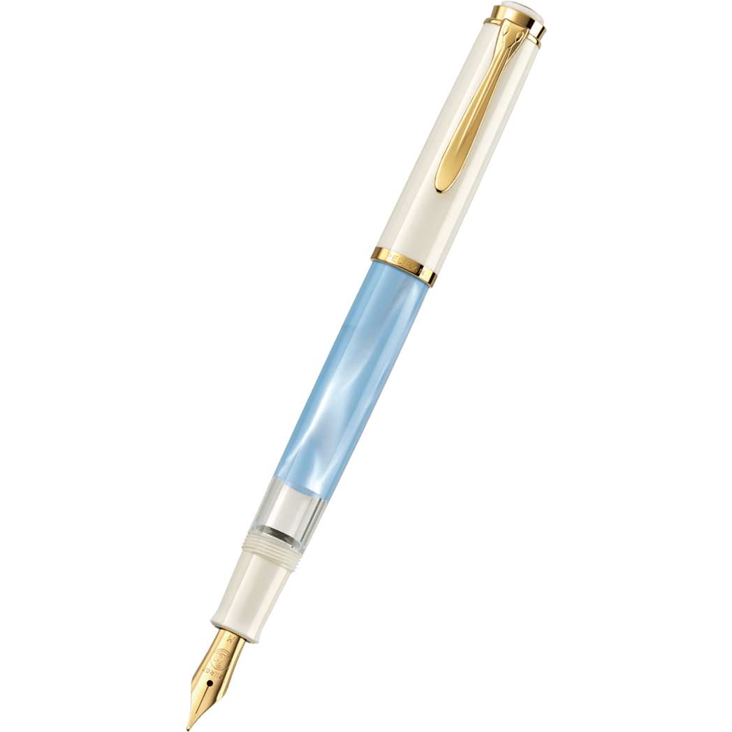 Pelikan Classic M200 Fountain Pen - Pastel Blue (Special Edition)-Pen Boutique Ltd