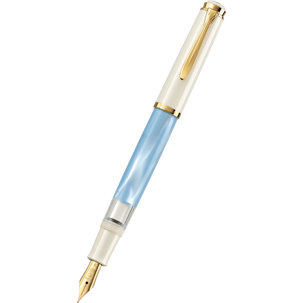 Pelikan Classic M200 Fountain Pen - Pastel Blue (Special Edition) - Pen  Boutique Ltd