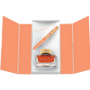 Pelikan Classic M200 Gift Set - Apricot Achat (Special Edition)-Pen Boutique Ltd