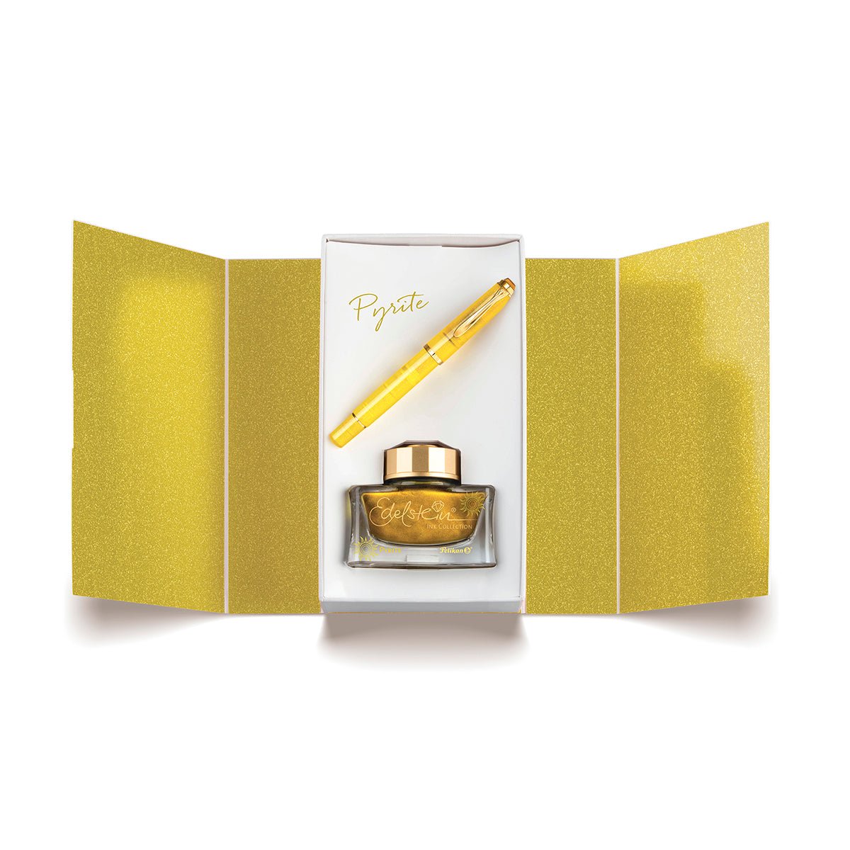 Pelikan Classic M200 Gift Set - Pyrite - (Special Edition) - Pen Boutique Ltd