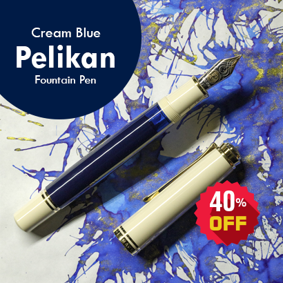 Pelikan Cream Blue - 40% off