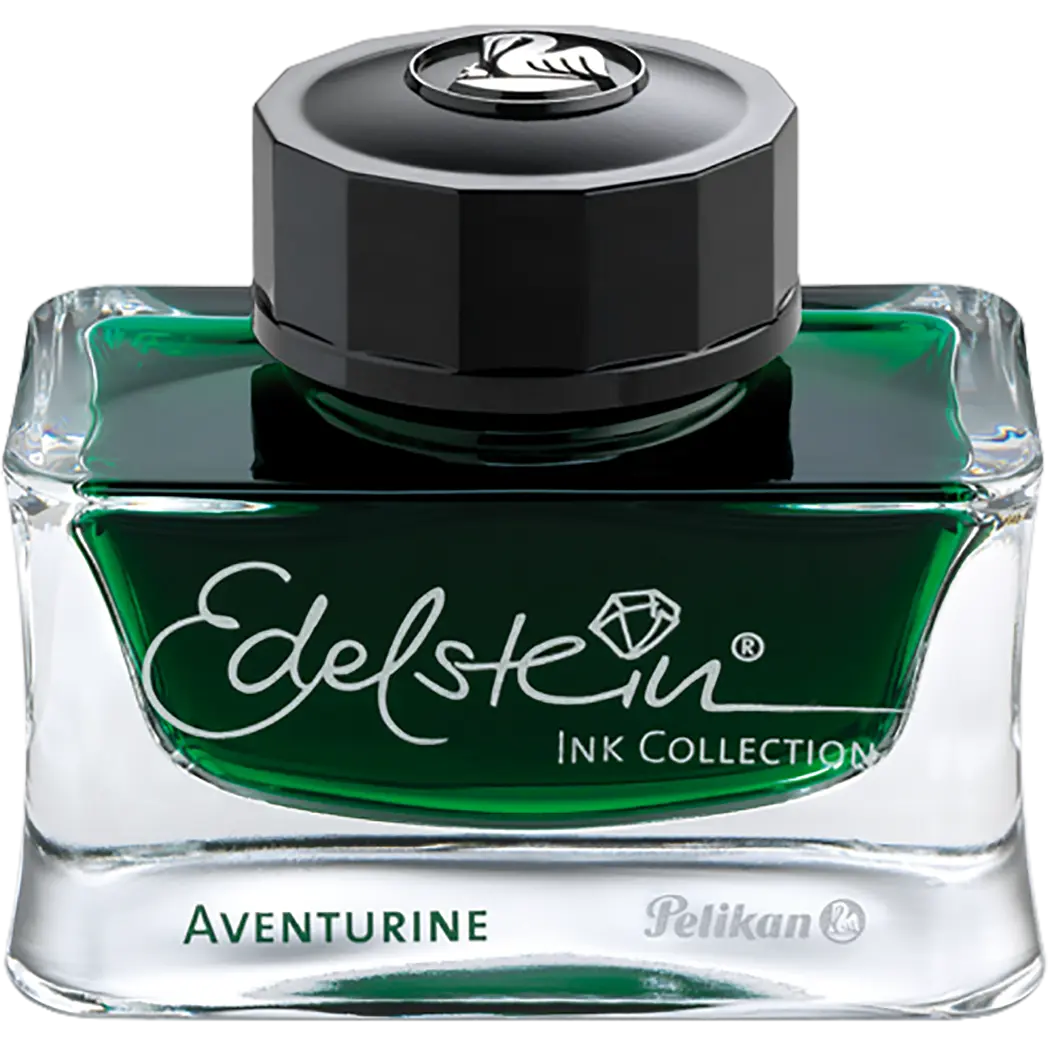 Pelikan Edelstein Ink Bottle - Aventurine Green-Pen Boutique Ltd