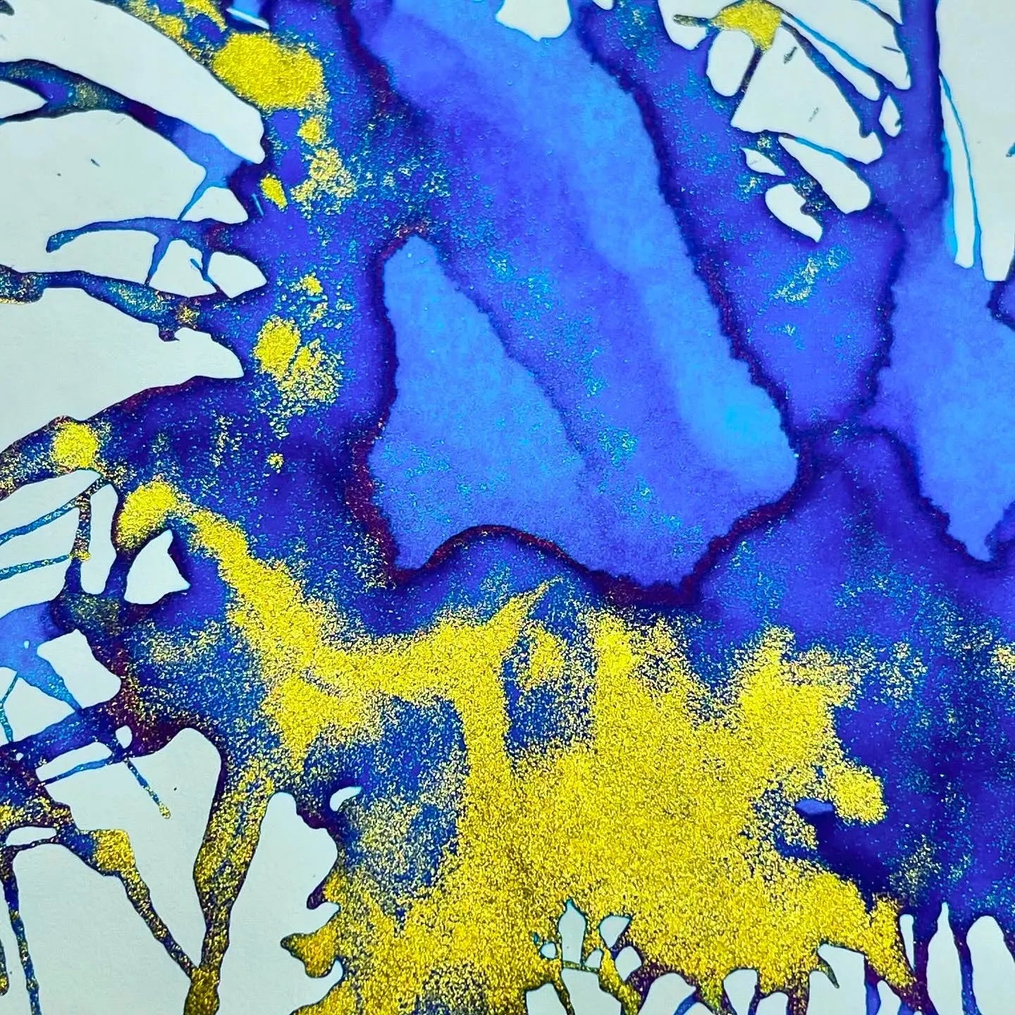 Pelikan Edelstein Ink Bottle - Golden Lapis - Ink Of The Year 2024